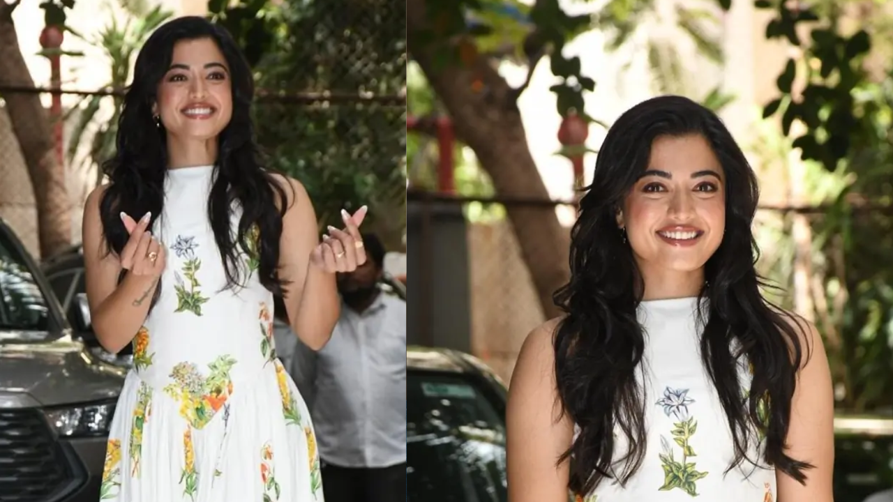Rashmika Mandanna’s Soft Glam Look
