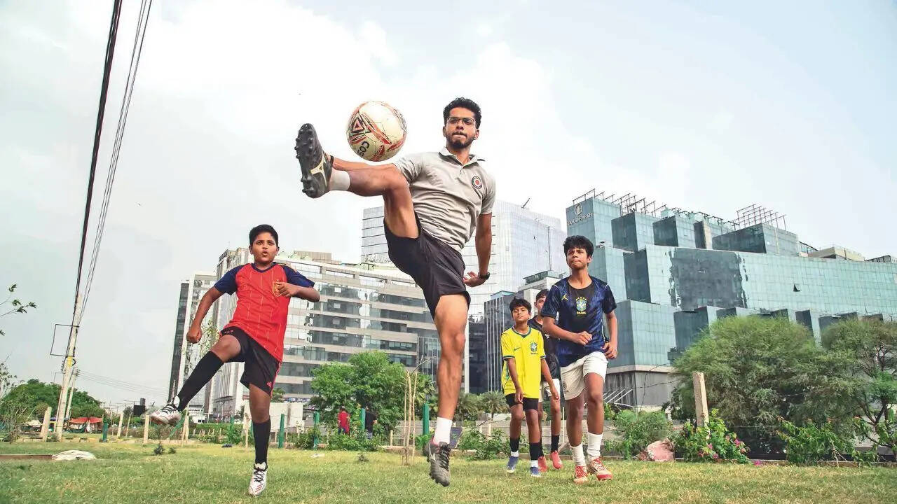 At the Games Forest Club, students from the Vision Royal Rangers Football Academy are keeping their excitement for the tournament charged  with early morning matches
