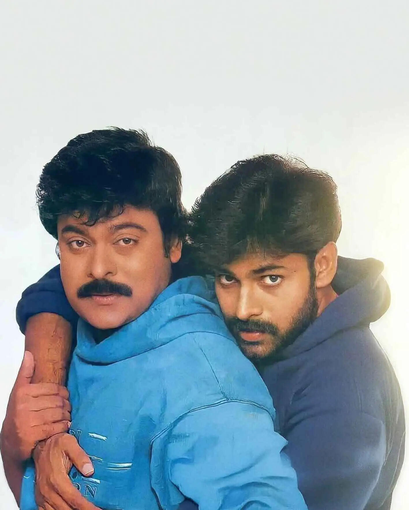 Chiranjeevi and Pawan Kalyan