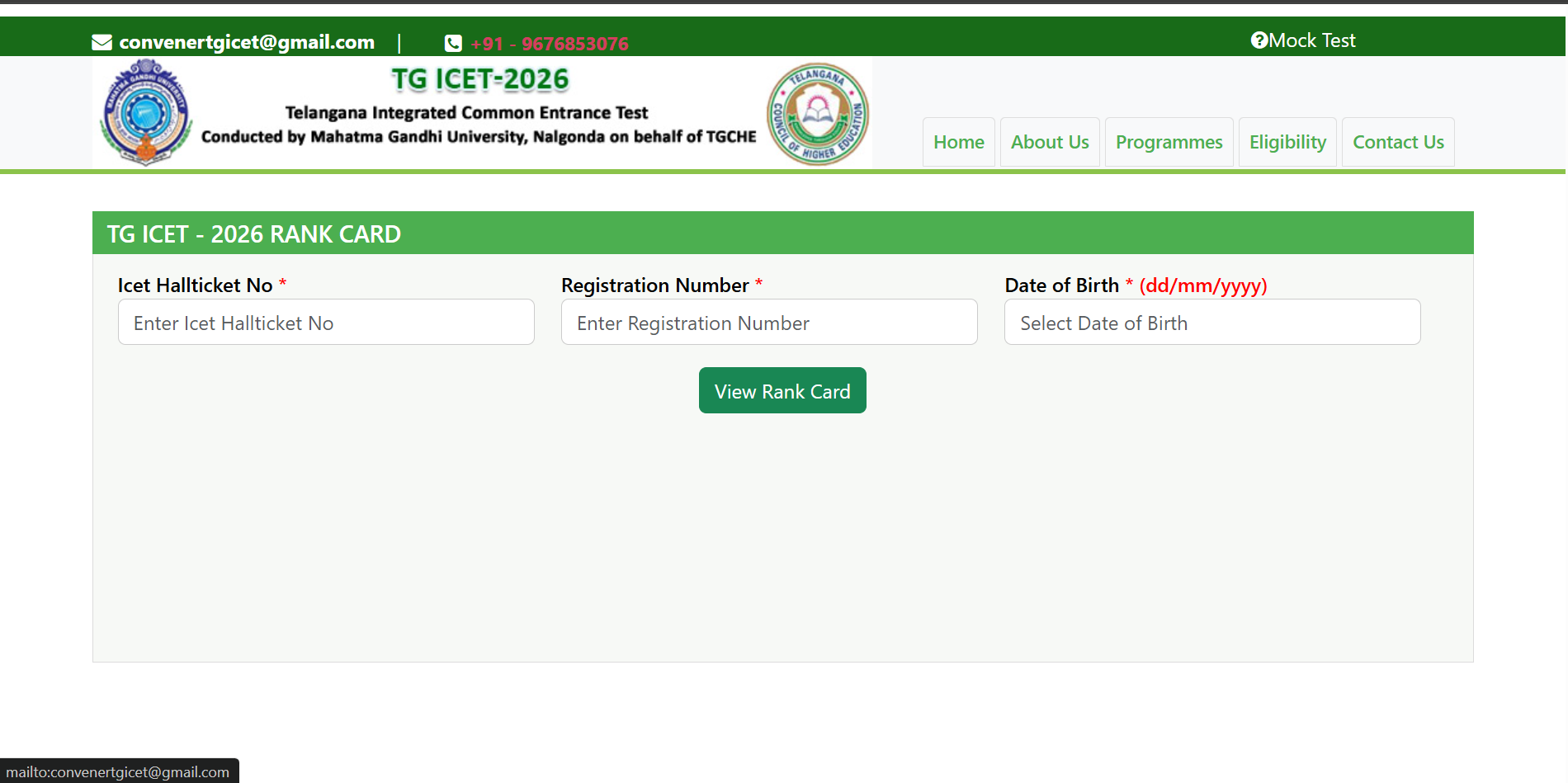 TS ICET result 2026 declared at icet.tgche.ac.in: Check direct link to download rank cards here