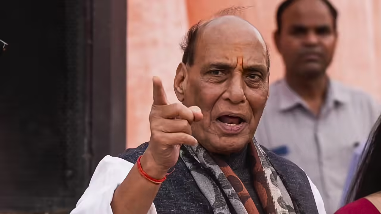'Won't let Indus waters reach patrons of terror': Rajnath Singh's strong message to Pakistan