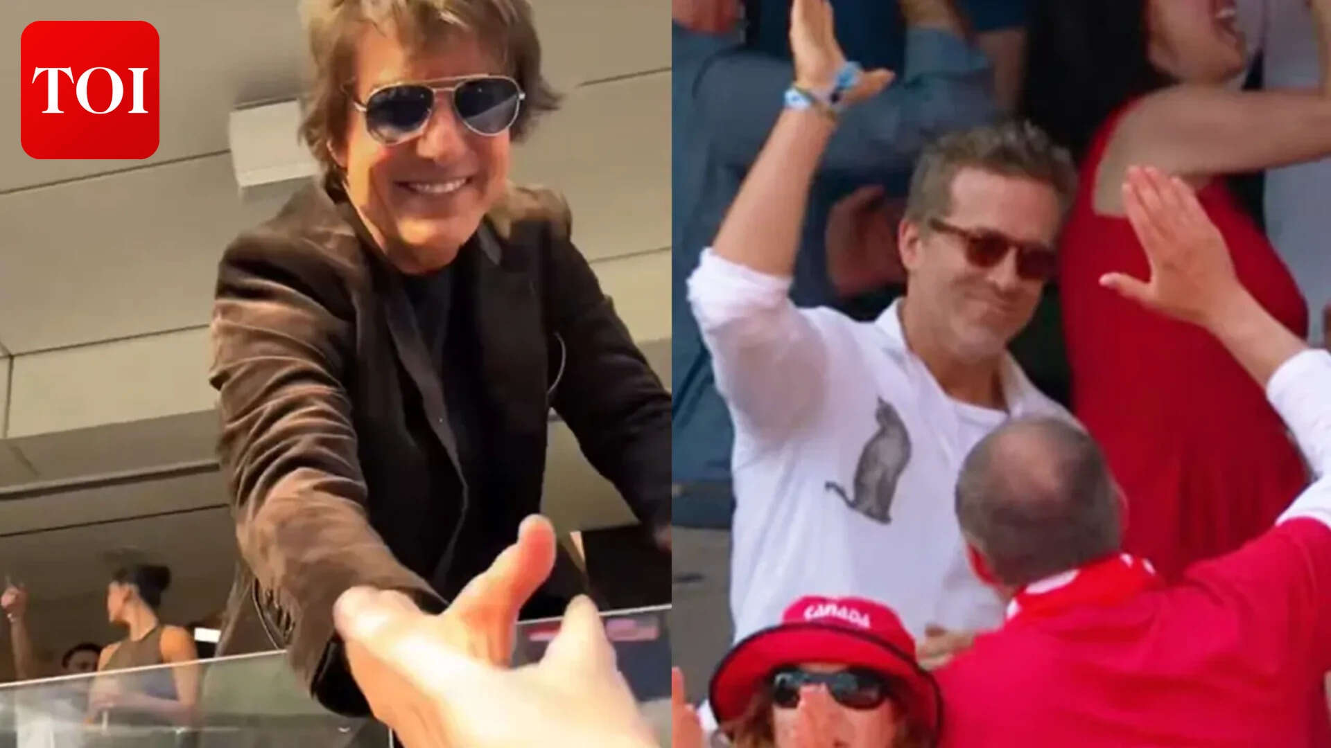 Tom Cruise, Ryan Reynolds and other stars spotted at World Cup