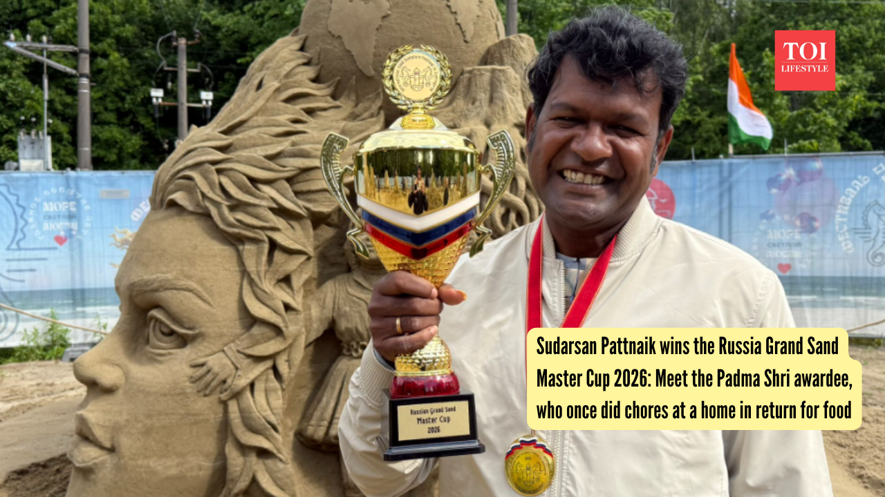 Sudarsan Pattnaik wins the Russia Grand Sand Master Cup 2026 Meet the Padma Shri awardee, who once did chores at a home in return for food