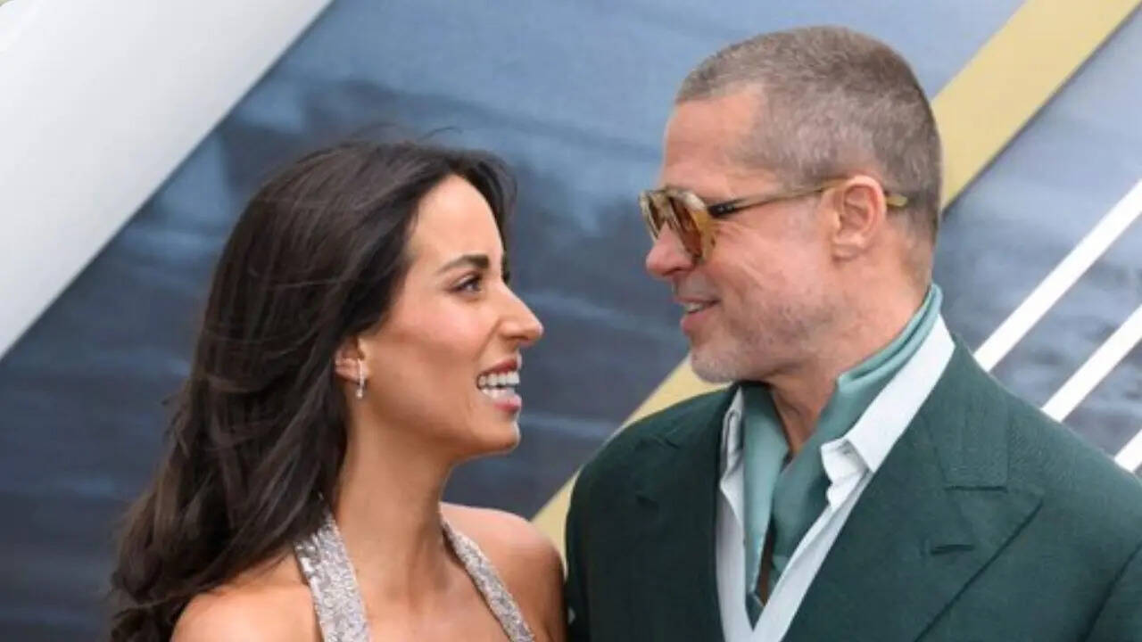 Brad Pitt and Ines De Ramon