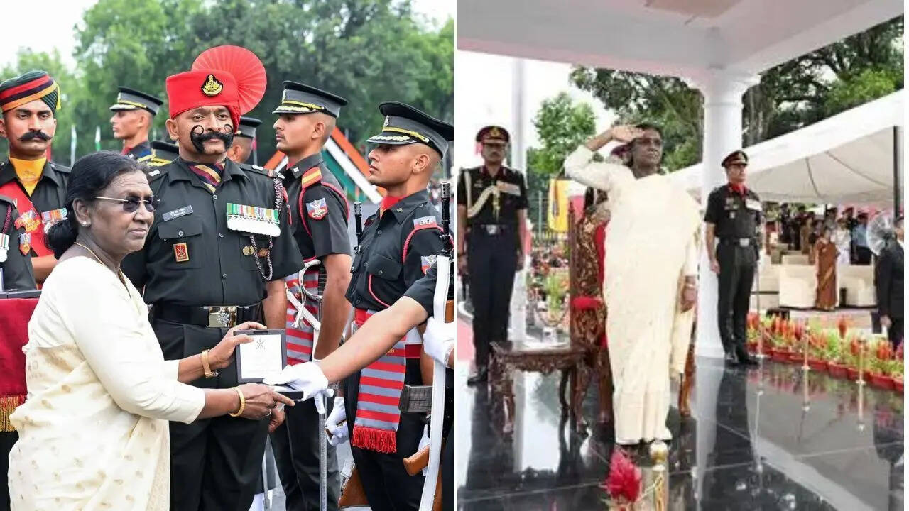 'Watershed moment': President Murmu hails commissioning of first 9 women NDA cadets at IMA; 515 officers pass out