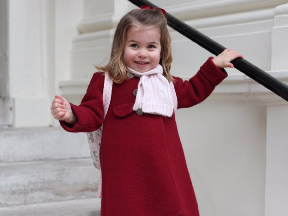 Princess Charlotte's first nursery portraitl