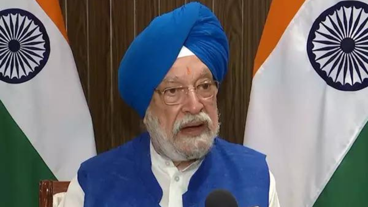 Hardeep Singh Puri says India has over 60 days of crude, gas stocks; rules out any energy supply crunch