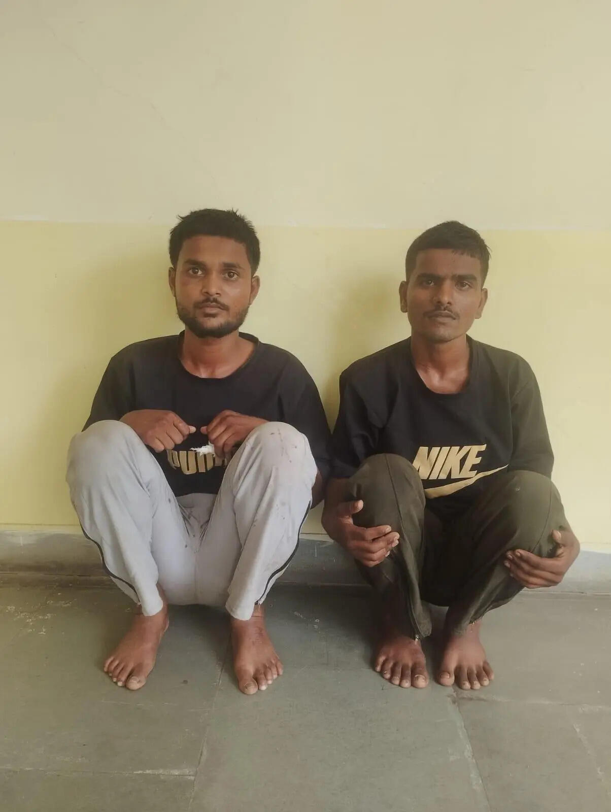 All three arrested by Kota police Saturday Chandresal Math priest murder case - Aditya Verma (Left) Ankit (Right).jpeg