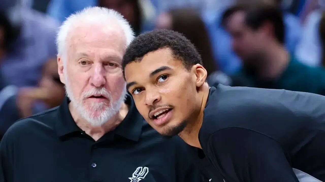 Kevin Jairaj-Imagn Images Gregg Popovich and Victor Wembanyama