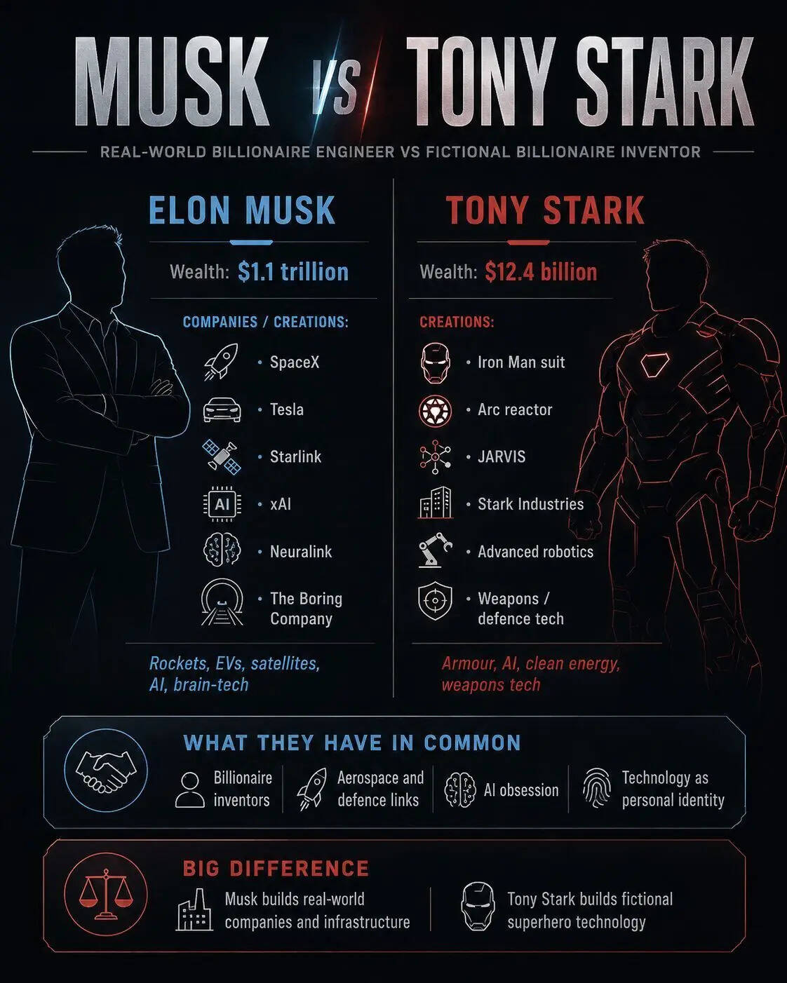 Musk vs Stark
