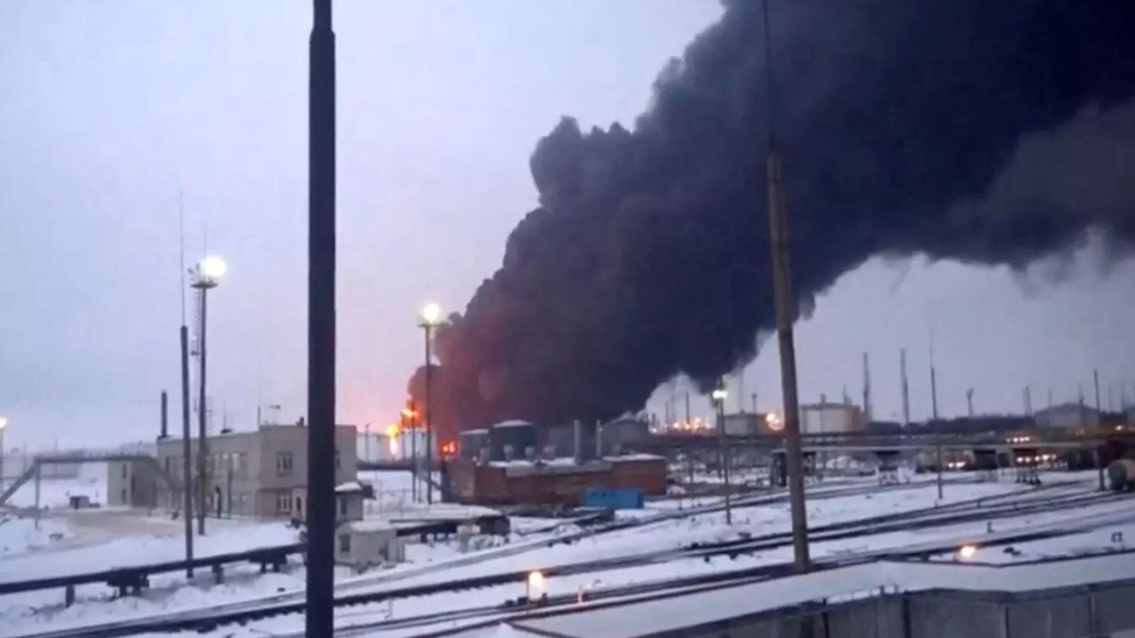 Ukraine Drone Strike Kills One, Impacts Russian Oil Facility