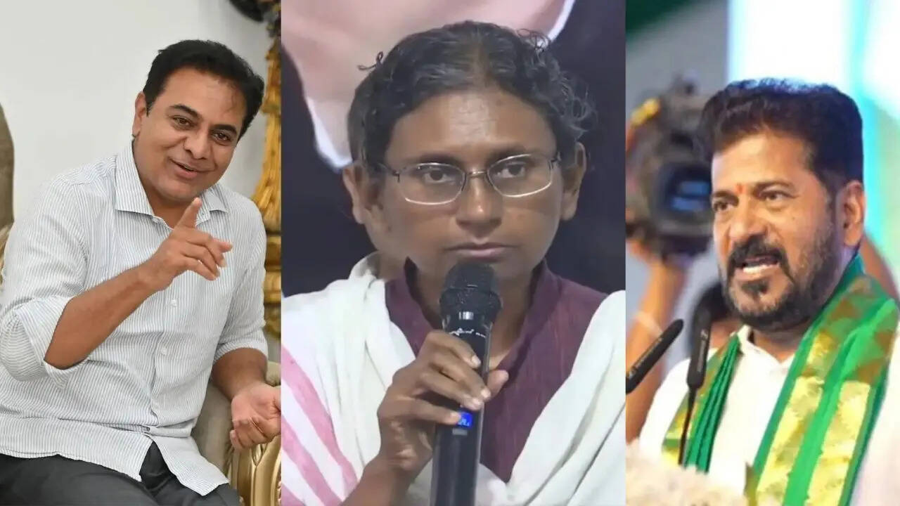 KTR targets Revanth Reddy, claims Congress rift cost Meenakshi Natarajan Rajya Sabha seat
