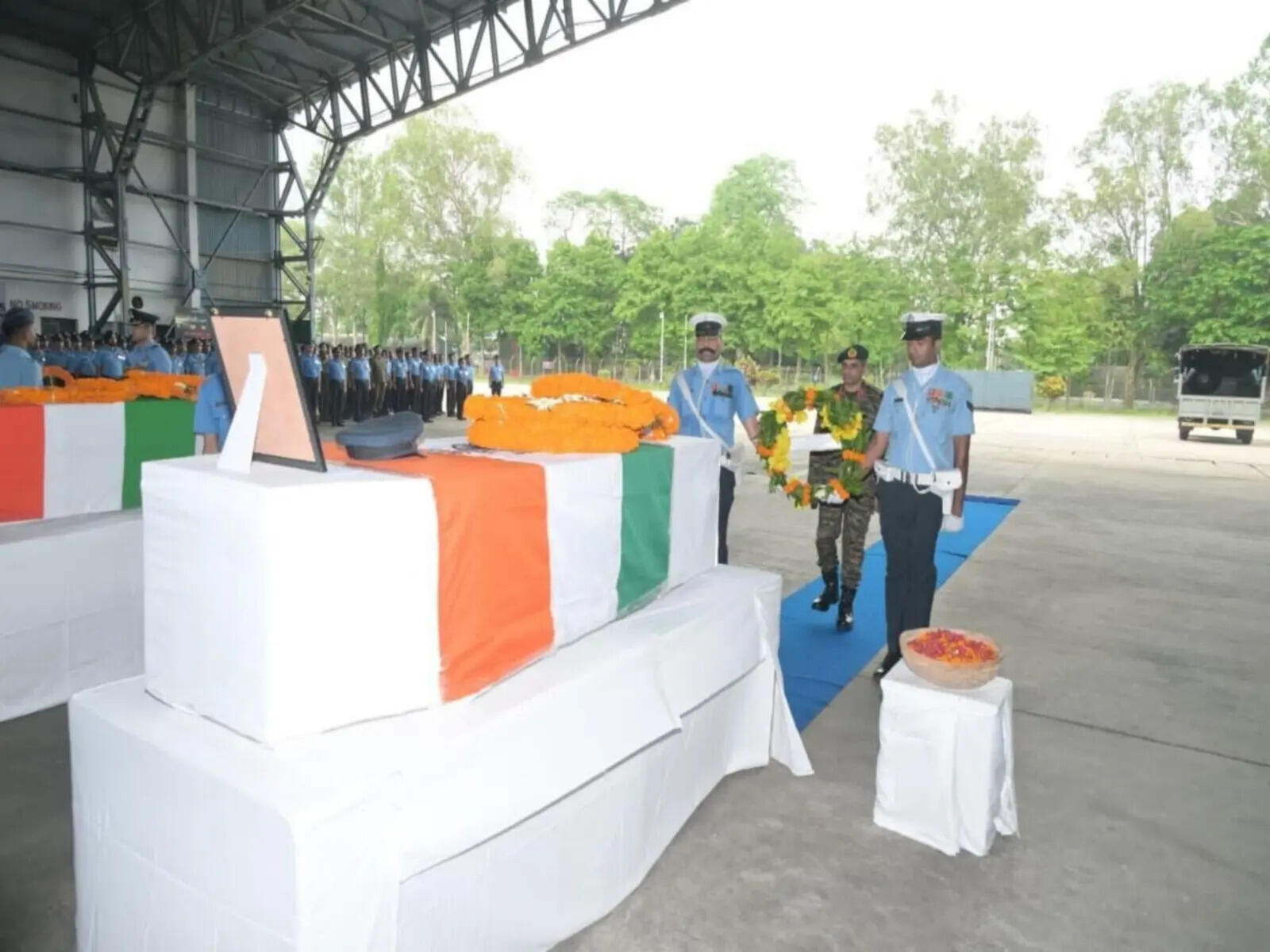 Mortal remains of AN-32 crash victims from Jorhat sent to their native places by IAF