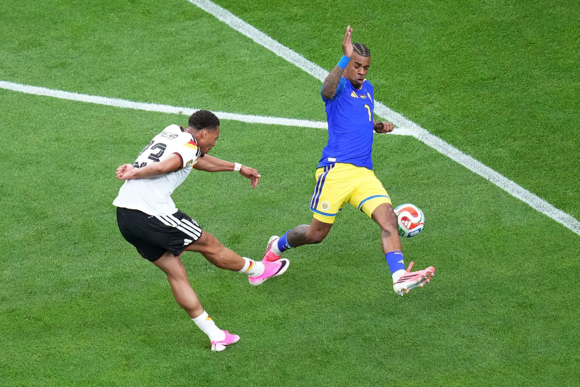 Tiny Curacao faces giant Germany to open Sunday's World Cup action, in photos