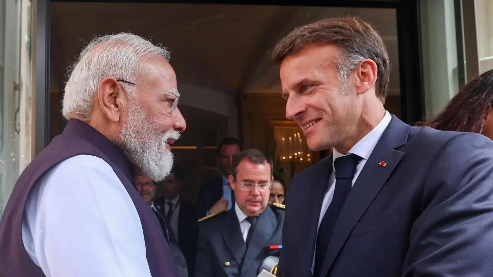2x trade in 5 years, nuclear cooperation: Modi-Macron Nice meet