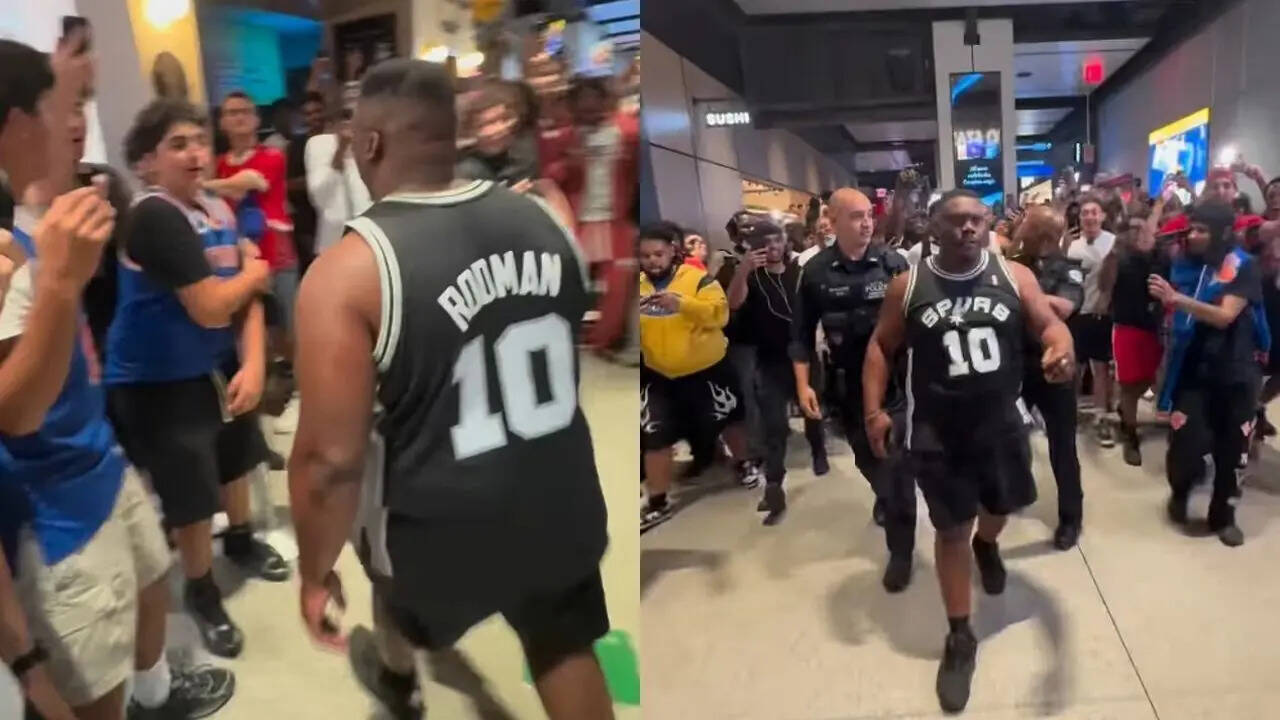 NYPD rescues Spurs fan