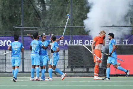 Manpreet equals Dilip Tirkey’s record, but India lose Pro League opener to Netherlands