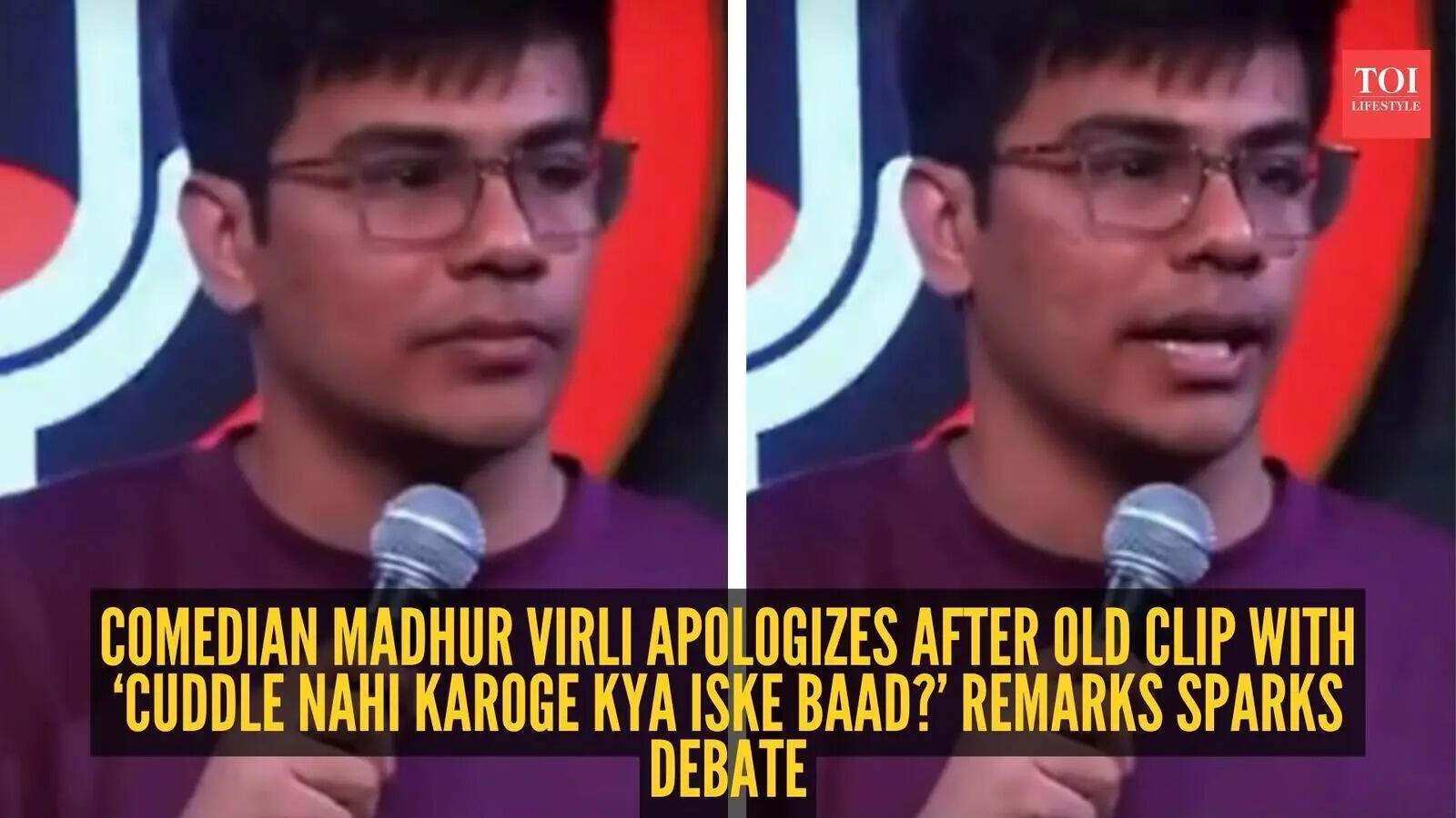 Comedian Madhur Virli apologizes after old clip with ‘Cuddle nahi karoge kya iske baad?’ remarks sparks debate