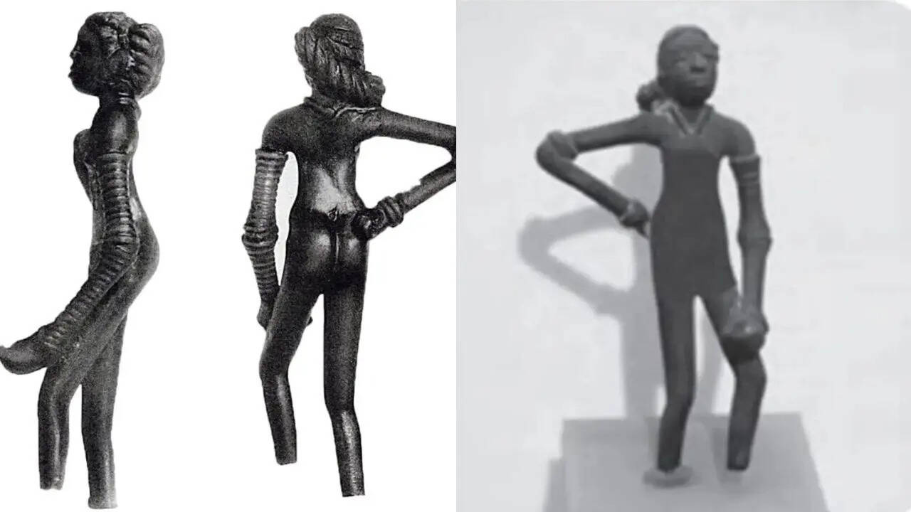 NCERT textbook shows Indus Valley's 'Dancing Girl' with covered torso to make it 'age-appropriate'
