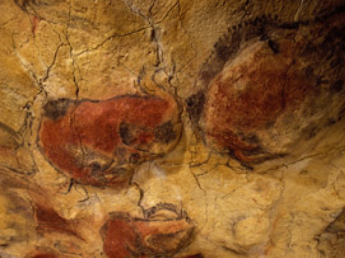 Polychrome Ceiling of Altamira Cave