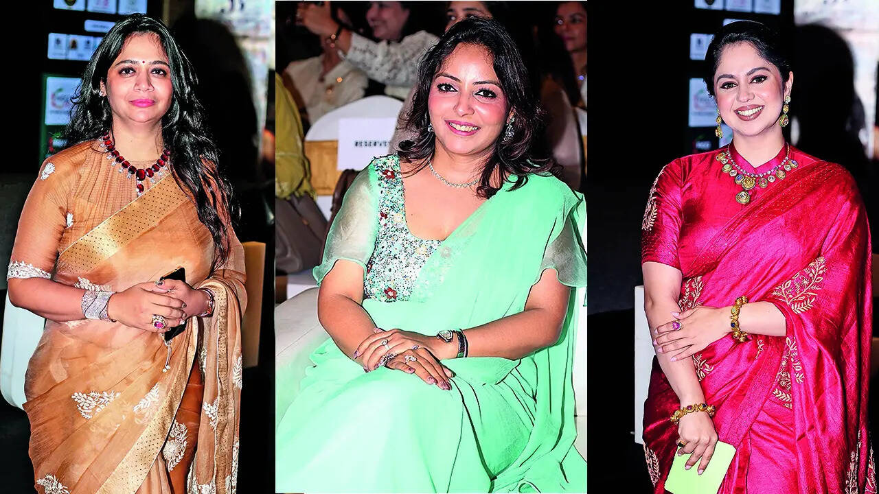 (L) Aditi Jaggi Rastogi (C) Akansha Agarwal (R) Anisha Jain