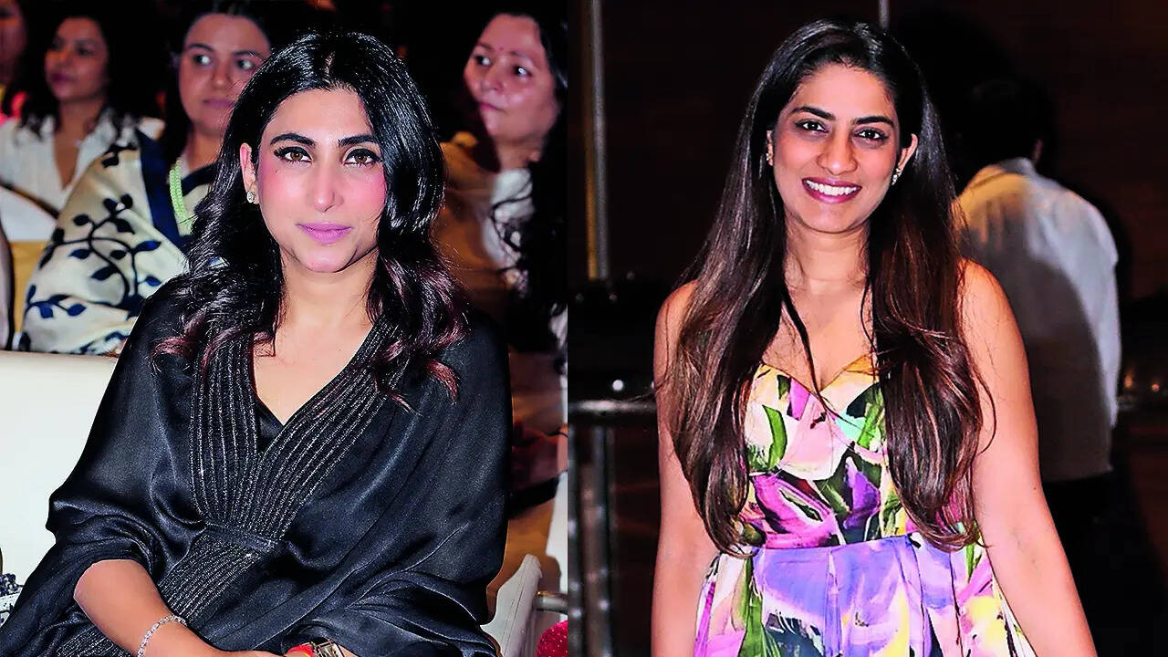 (L) Sanya Wadhwa (R) Ishanika Agarwal