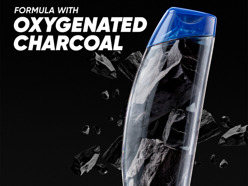 Formulated with Oxygenated Charcoal