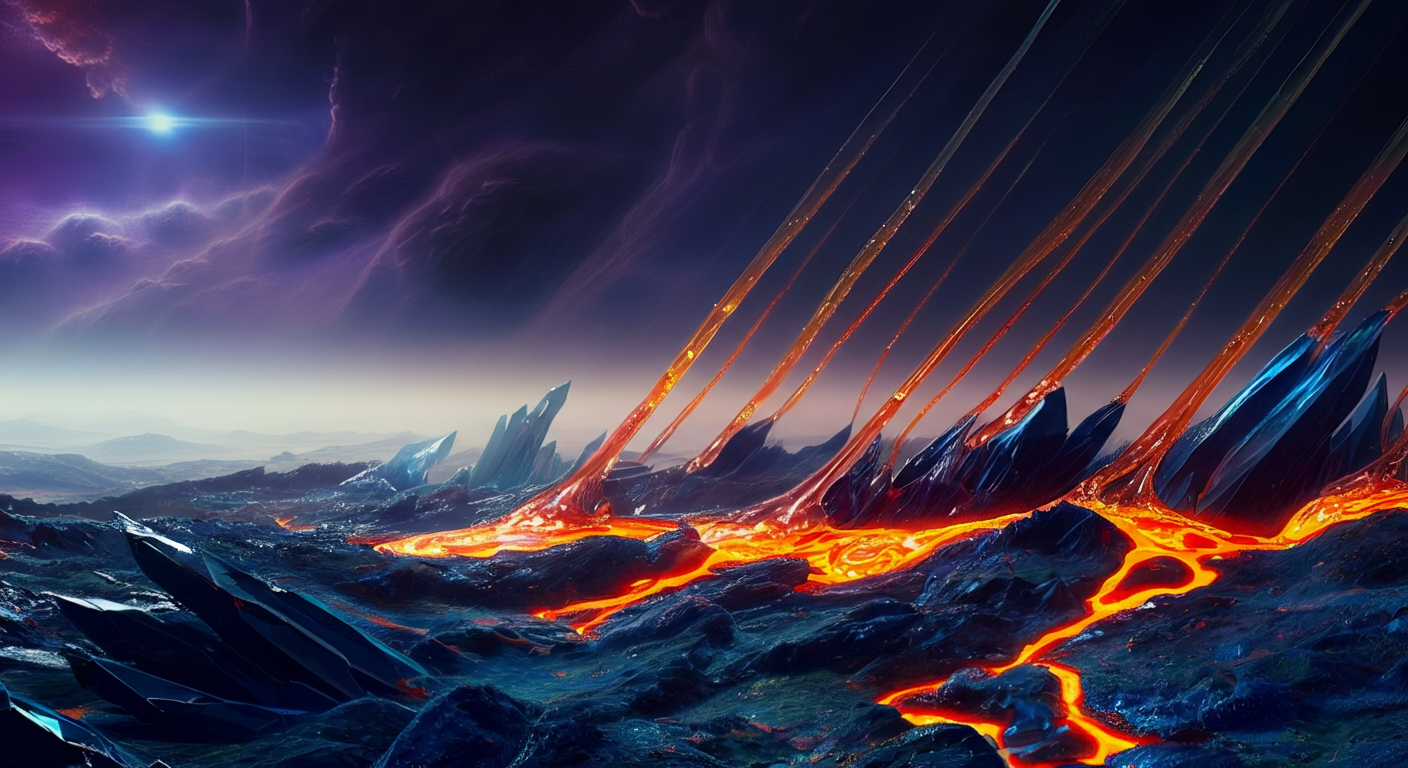 HD 189733b, the blue planet where it rains molten glass sideways