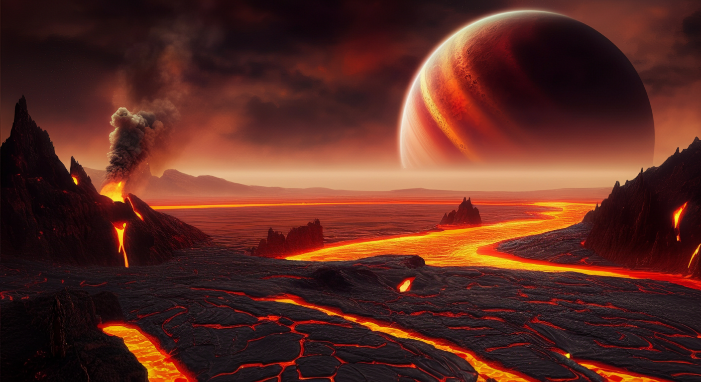 55 Cancri e, the lava world with a secondary atmosphere