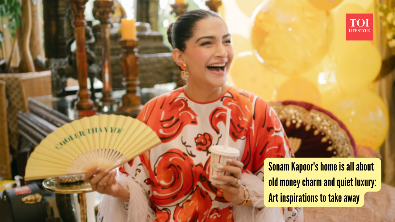 Sonam Kapoor's home is all about old money charm and quiet luxury Art inspirations to take away