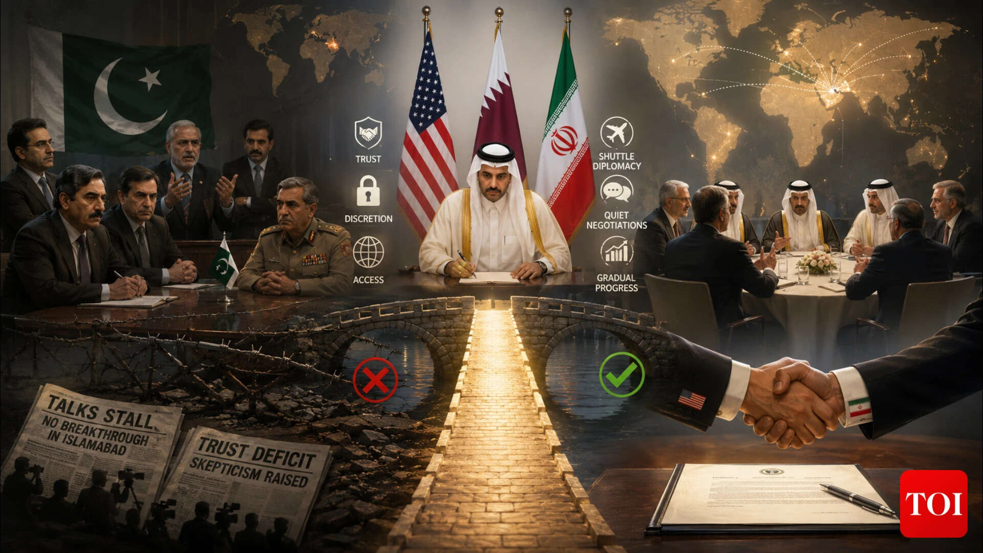 How Qatar, not Pakistan, became the real power broker in US