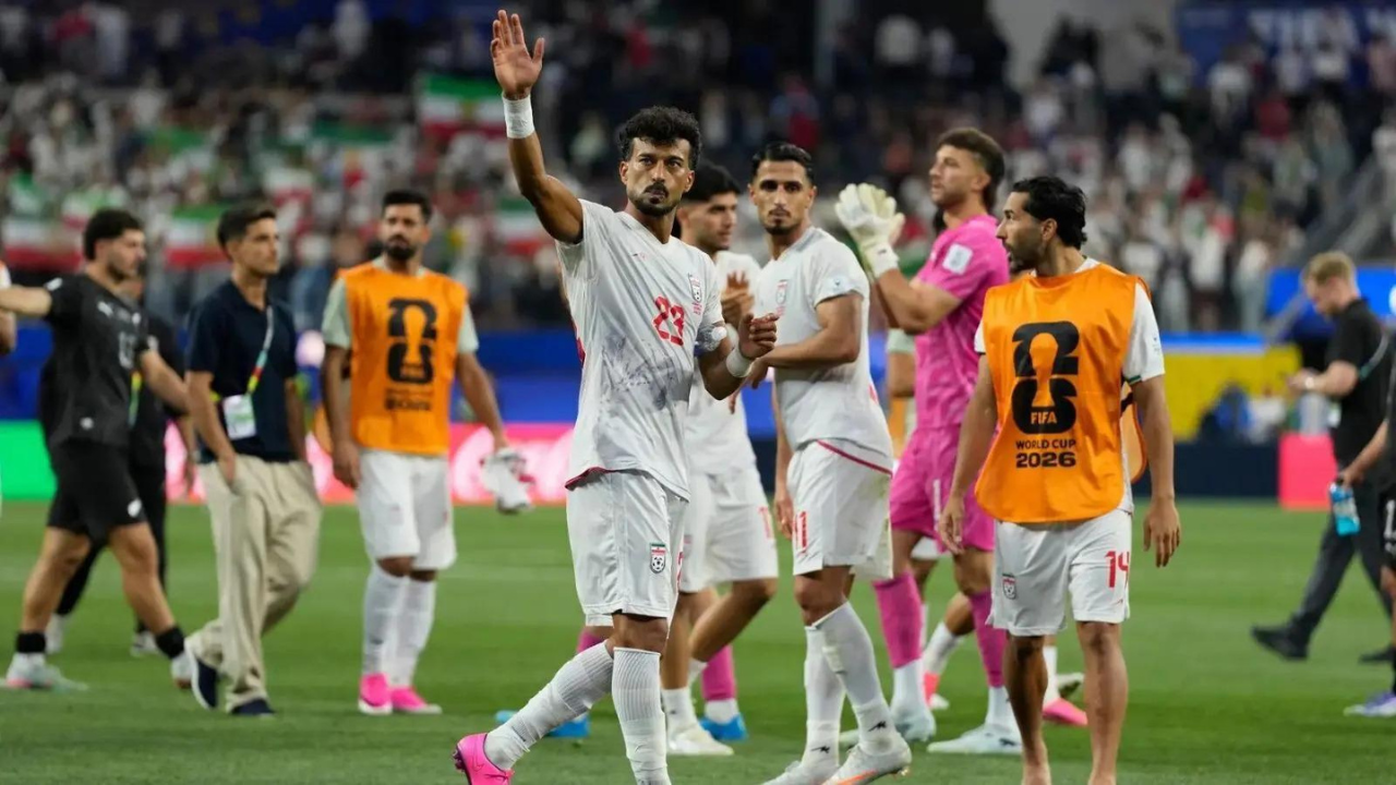 Land of the free kick: For Iran, it's 90mins of football and six hours of border crossing