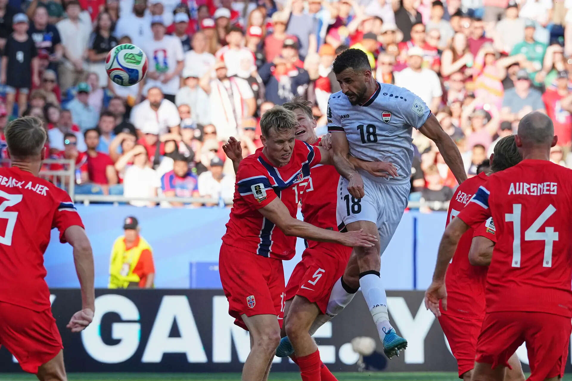 Norway Iraq WCup Soccer