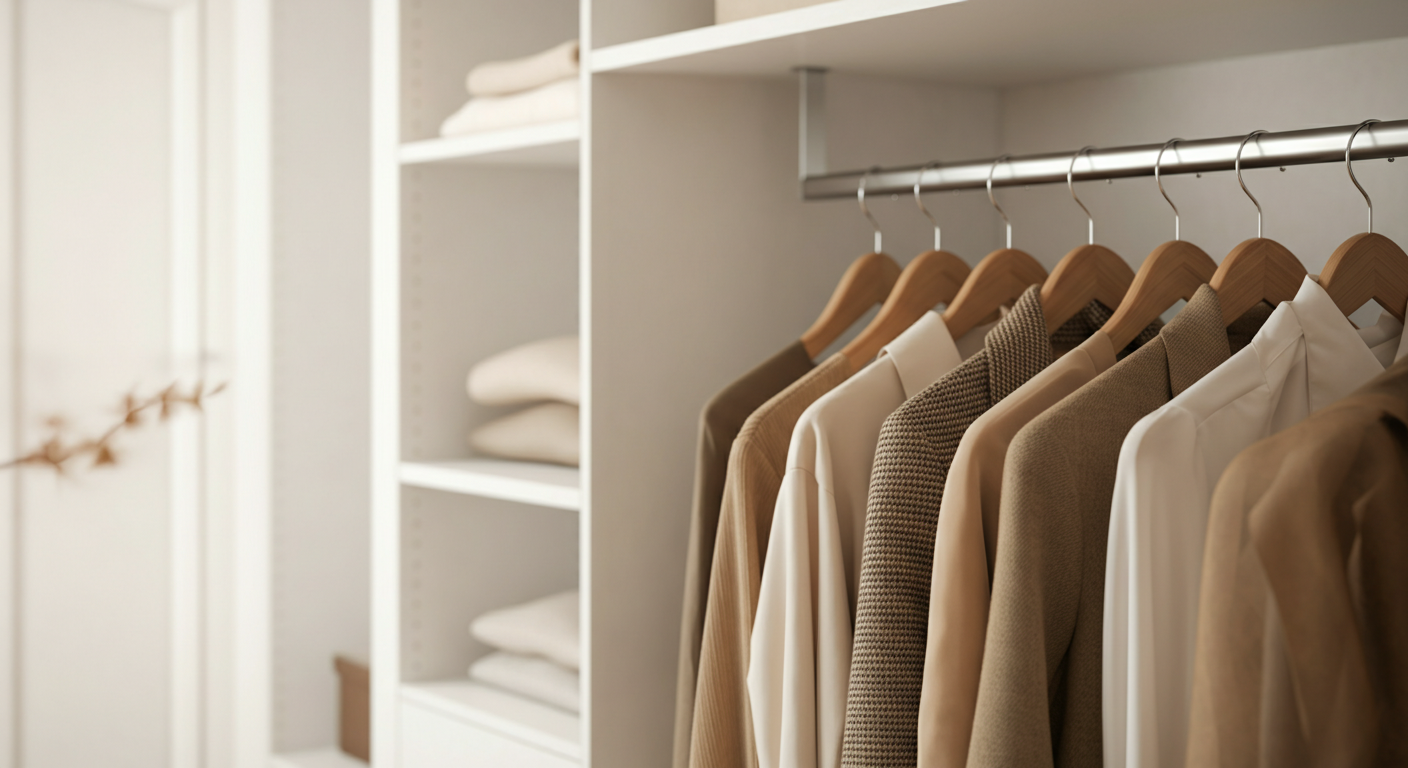 My Organized Minimalist Wardrobe