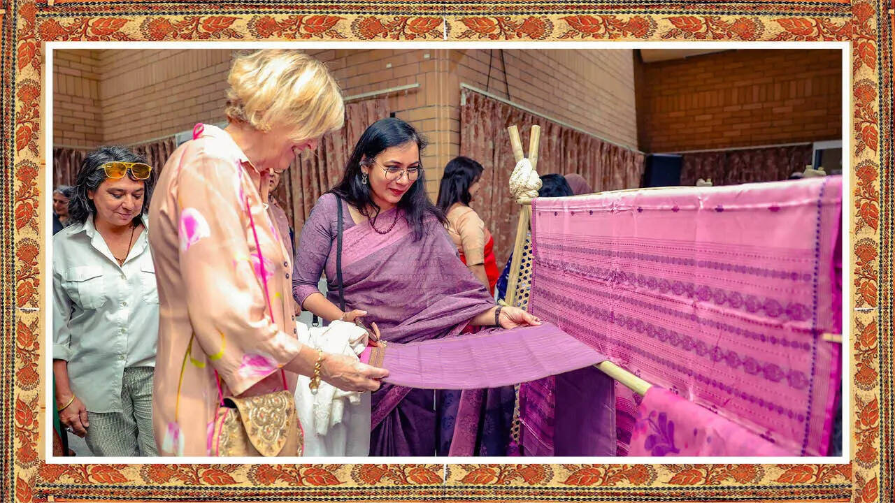 Behind its airy cotton drape and delicate motifs lies the quiet labour of a designer who translates design onto punch cards. It is at this intersection of craft and calculation that Tangail begins. Behind its airy cotton drape and delicate motifs lies the quiet labour of a designer who translates design onto punch cards. It is at this intersection of craft and calculation that Tangail begins.