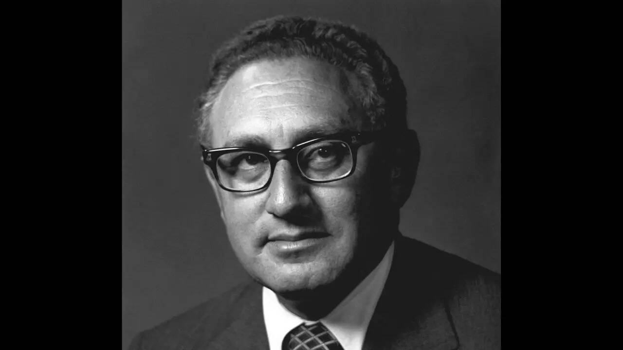 Quote of the day by Henry Kissinger: "Blessed are the people whose leaders can look destiny in the eye without flinching but also without…"