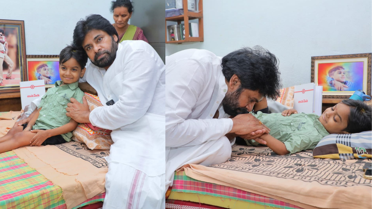 Pawan Kalyan meets 17-year-old fan in Telangana, offers Rs 1 lakh for rare disorder treatment