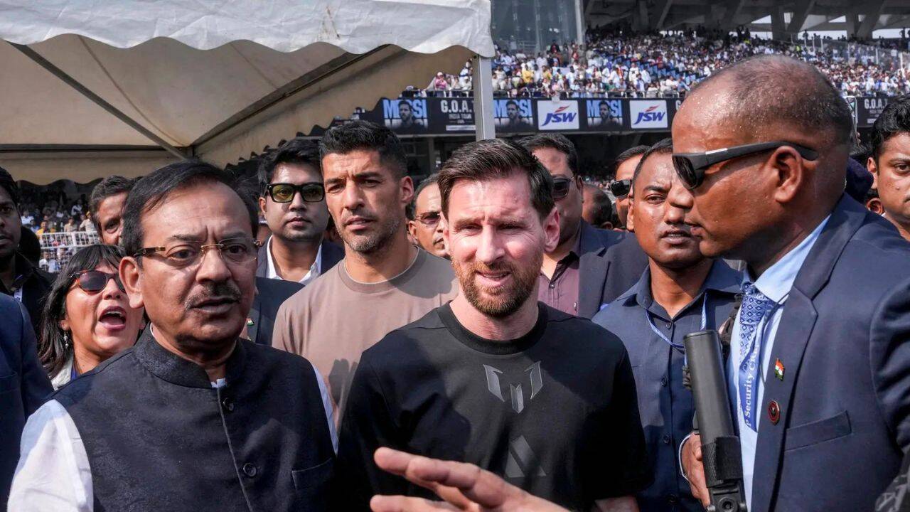Messi’s team cites claims against ex-West Bengal sports minister in Kolkata event chaos