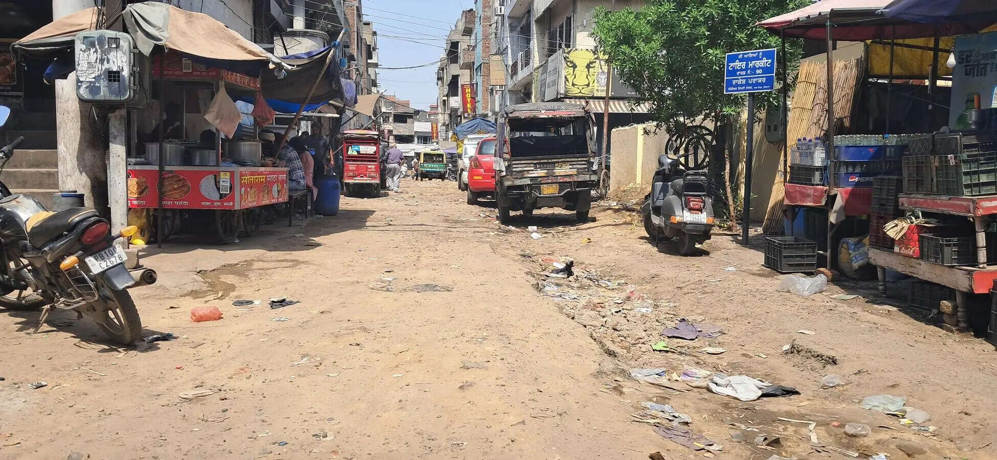Bitumen shortage leaves Ludhiana’s roads damaged ahead of rains
