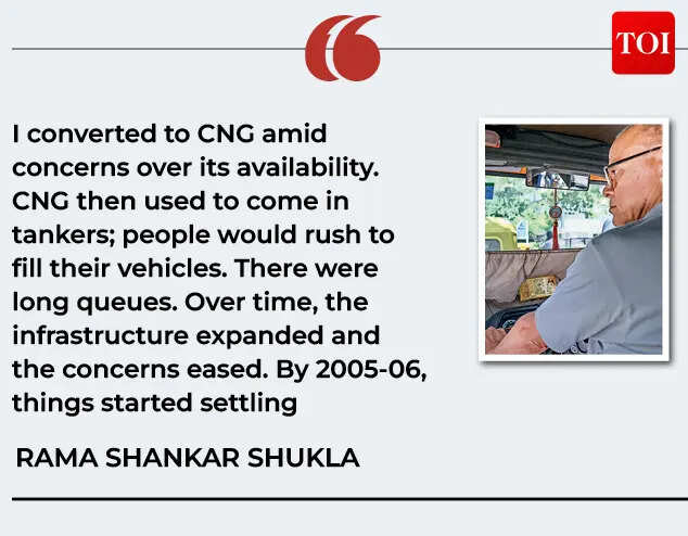 ​Rama Shankar Shukla shifted to CNG amid concerns over its availability