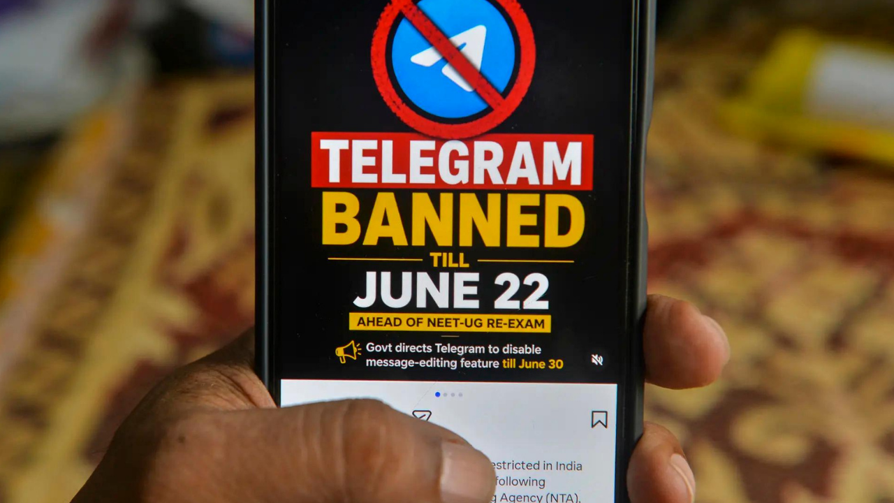 ‘How can rights of 150 million users be curtailed’: Delhi HC questions Centre over Telegram ban for NEET retest