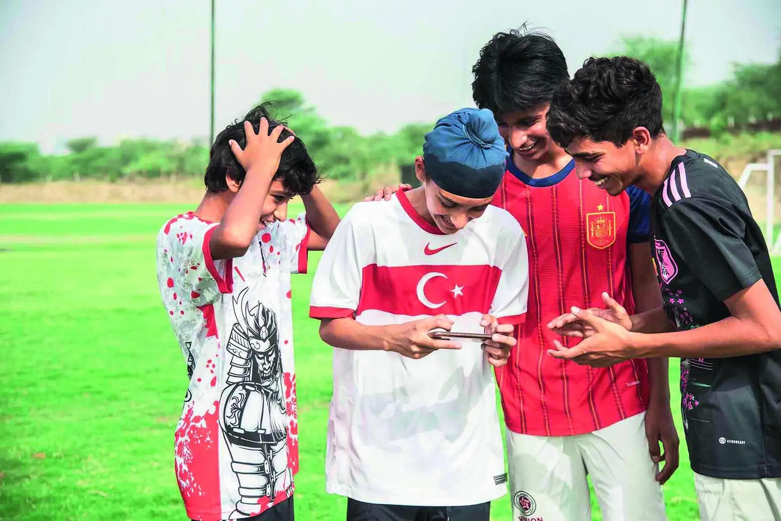 'Kids want the new jerseys, and even the official match ball that’s available in stores’