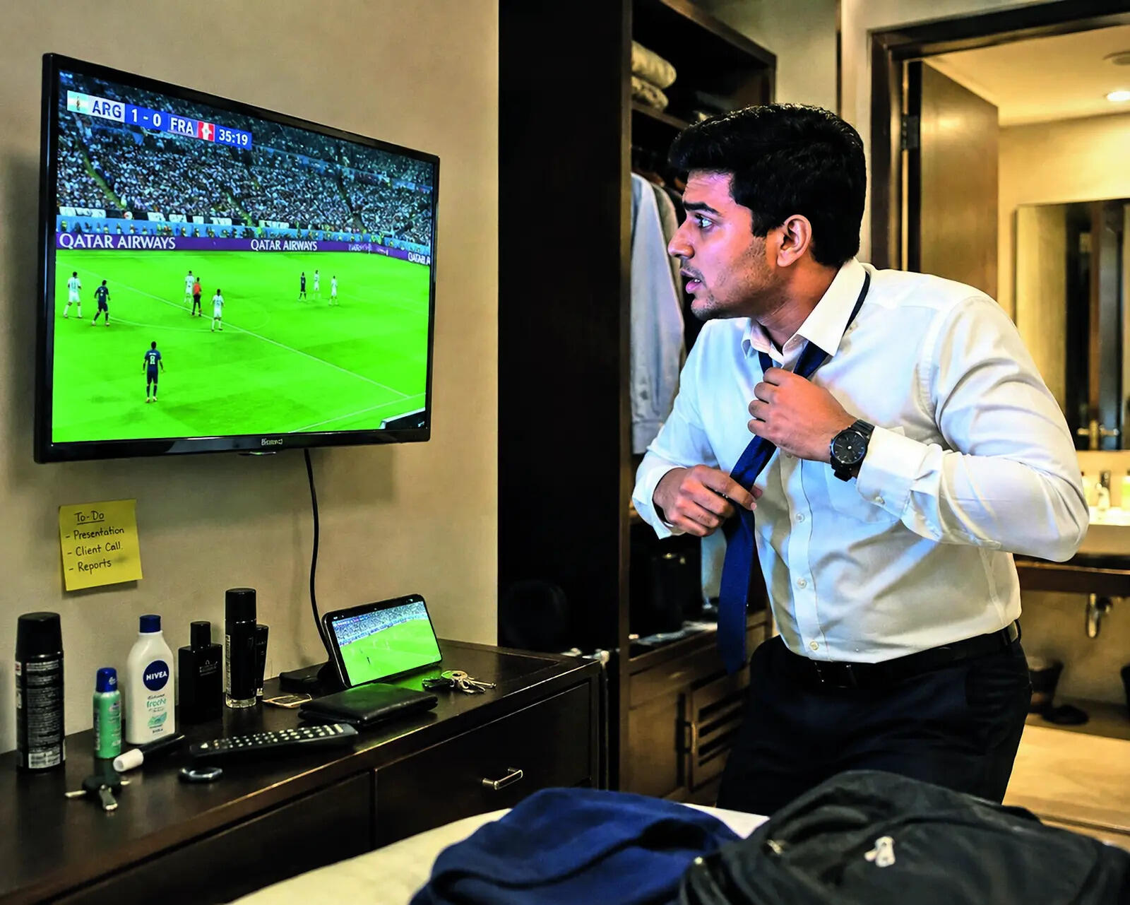 For some fans, catching matches is a balancing act between time zones, fandom and adulting