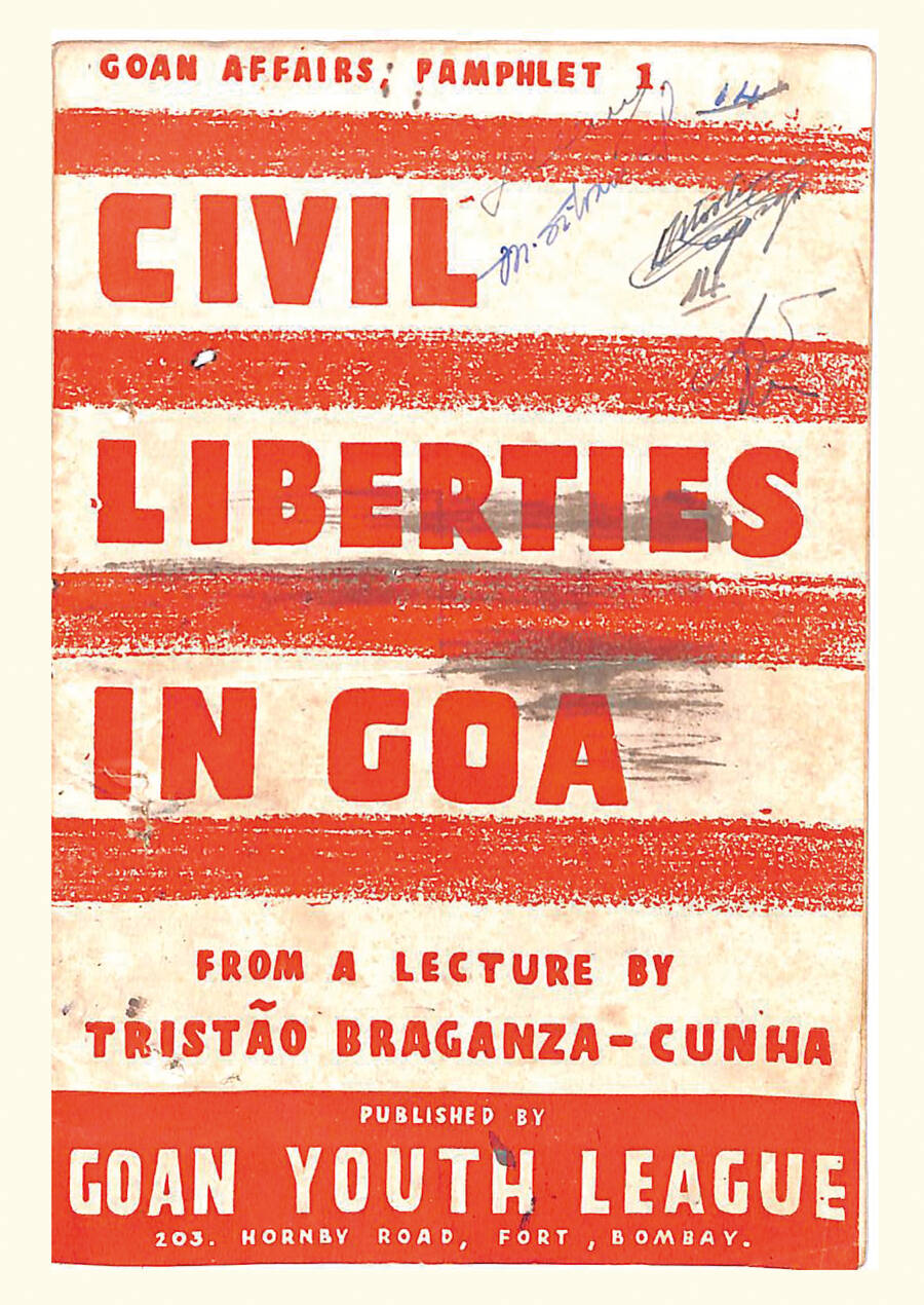 Goan Affairs pamphlet