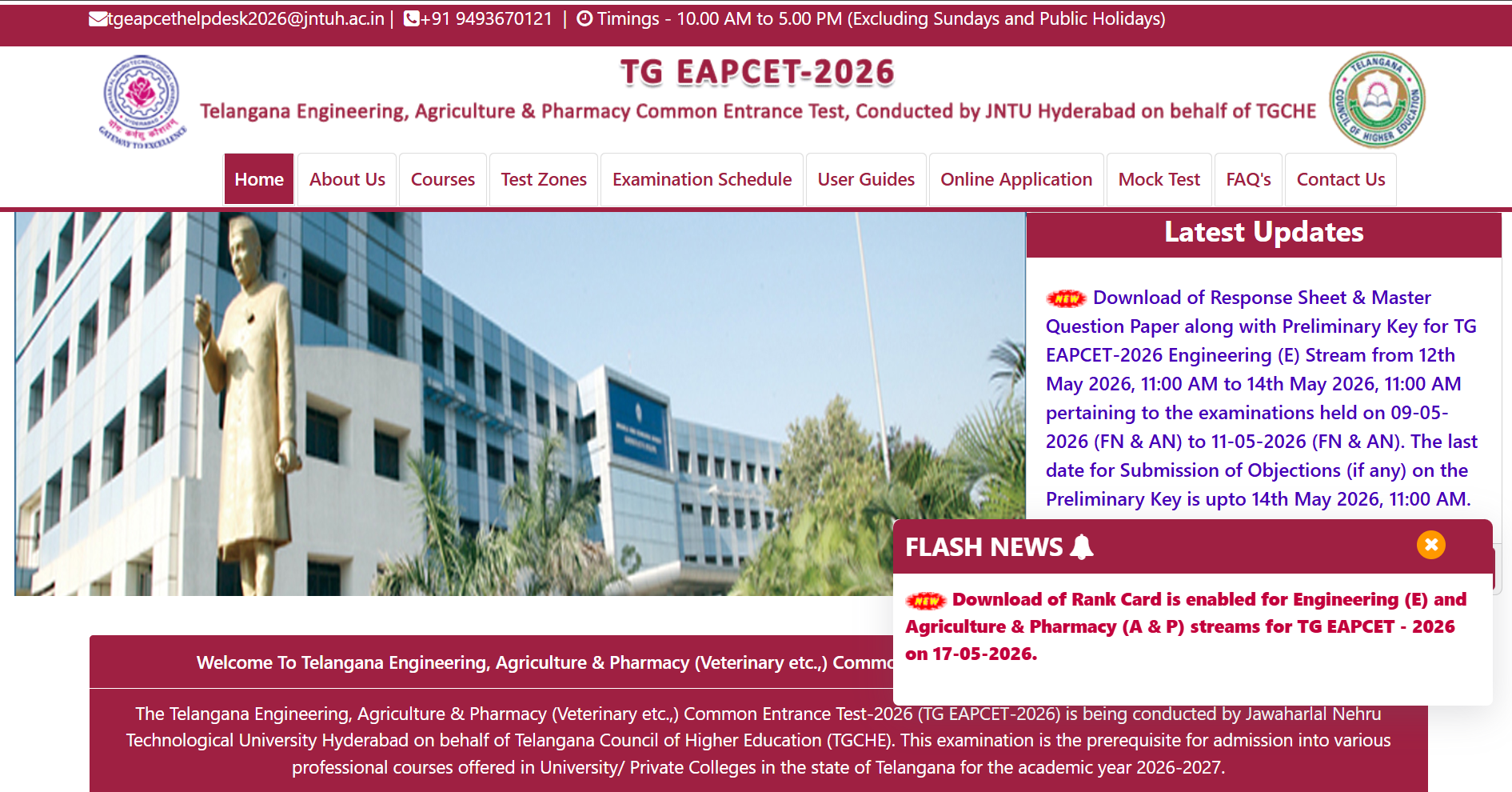 TG EAPCET counselling 2026 starts at eapcet.tgche.ac.in: Check steps to apply here