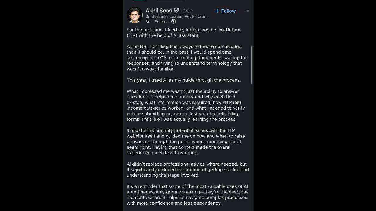 LinkedIn Post