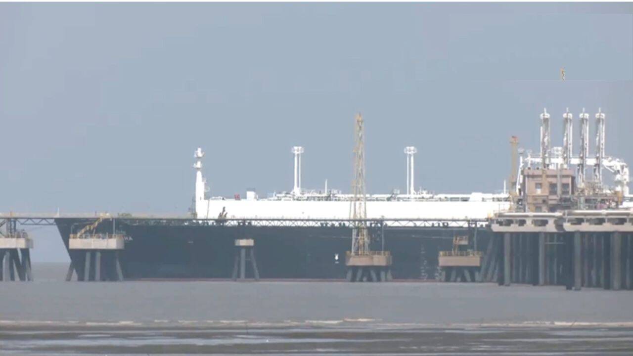 Watch: India’s first LNG carrier reaches Gujarat as Hormuz shipping resumes, docks at Dahej port