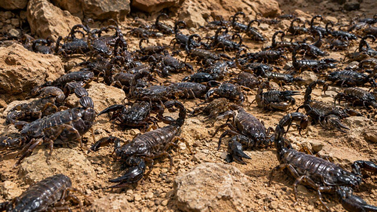 Fat-tailed scorpions