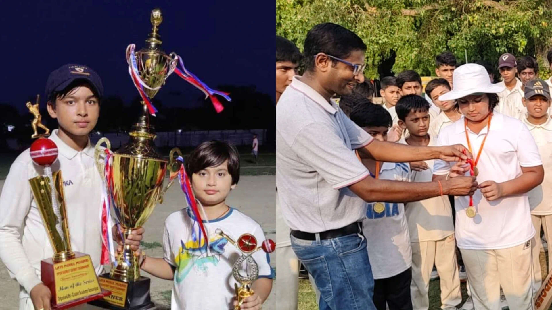 Vaibhav Sooryavanshi and Ashirvad Sooryavanshi
