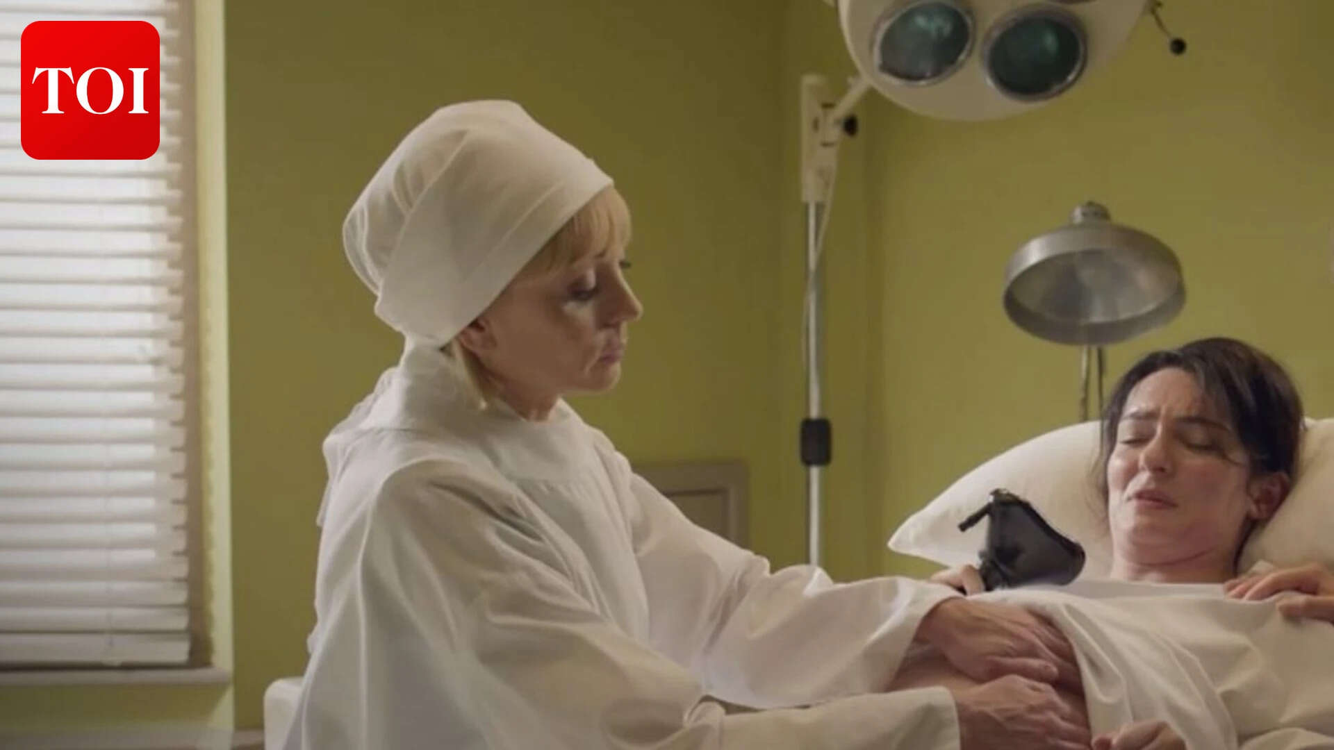 A scene from Call the Midwife: Sisters in Arms<br>